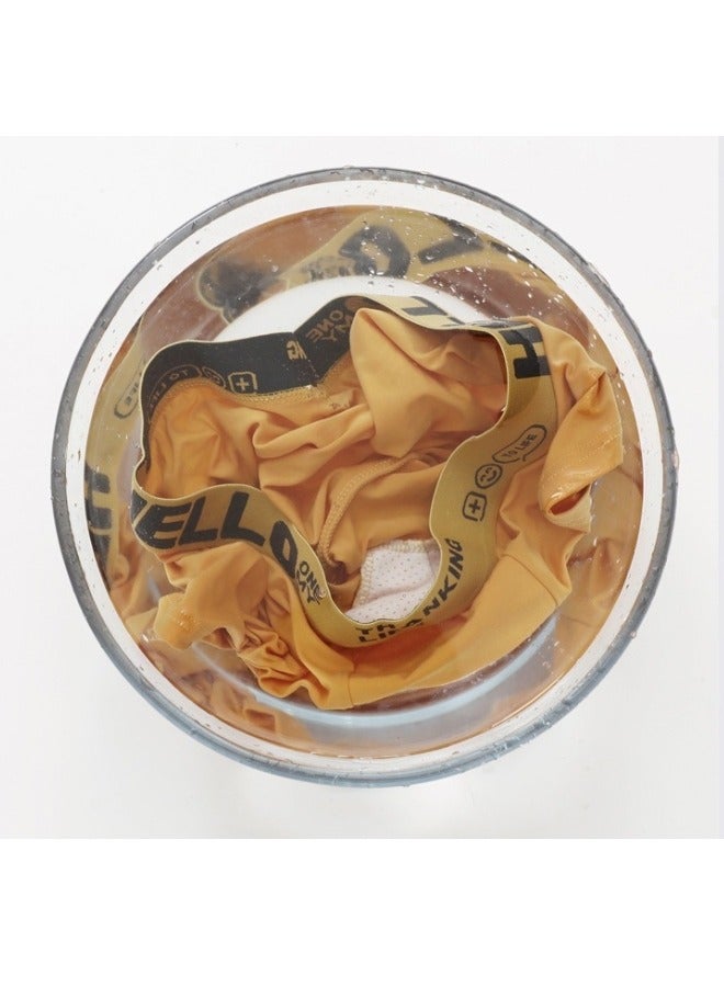 OUTAD 4 * PACK Men's Trunks Boxer Skin Friendly,Breathable and Comfortable, Fashion Men's Boxer Briefs - Image 5