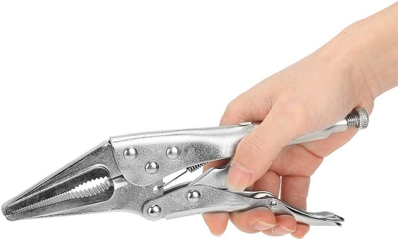 كماشة القواطع المنحنية للكماشة، أداة قبضة الأنف 9 بوصة قابلة للقفل 9 بوصة - Image 4