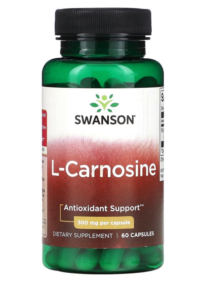 LCarnosine  500 mg 60 Capsules