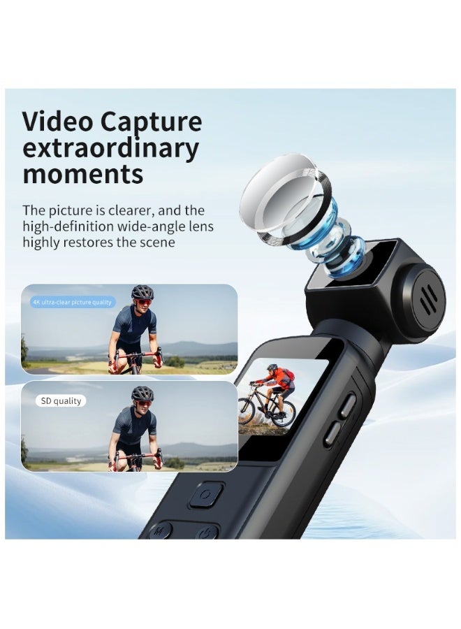 4K 270° Action Sport Camera Waterproof 30M with WiFi, EIS Stabilization, Wide Angle Lens, 1.33 Inch LCD Screen, Loop Recording, 4K/2.7K/1080P/720P Video, 20MP Photos, Supports TF Card up to 128GB (Not Included), Underwater Camera for Sports and Outdoor - Image 5