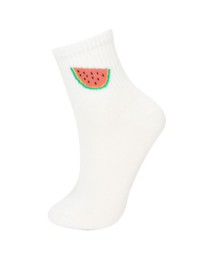 DeFacto - Woman Mid Cut Socks - 3 Pack - Image 1