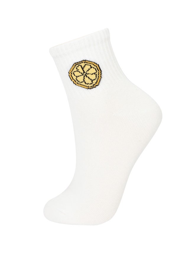 DeFacto - Woman Mid Cut Socks - 3 Pack - Image 1