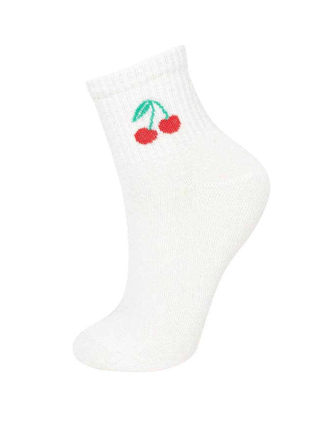 DeFacto - Woman Mid Cut Socks - 3 Pack - Image 1