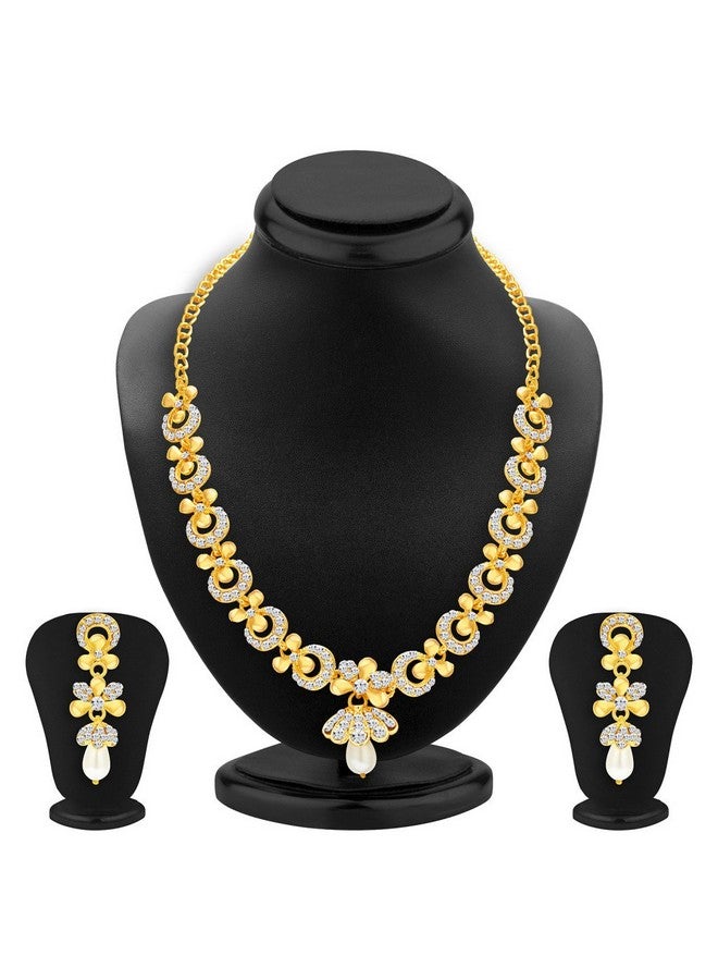 سوكهي طقم قلادات سوخي المطلية بالذهب اللامع للنساء - Image 2