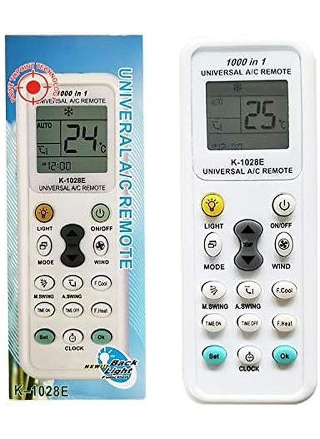 Universal Air Conditioner Remote Control For Daikin Hitachi Carrier Lg Sharp Haier Gree Midea Whirlpool Bosch Olympus Toshiba Samsung And 1000 More - pzsku/Z0614A93925101246243DZ/45/_/1719633383/190376f7-608e-40ce-aa1b-7c19e3ed0dbb