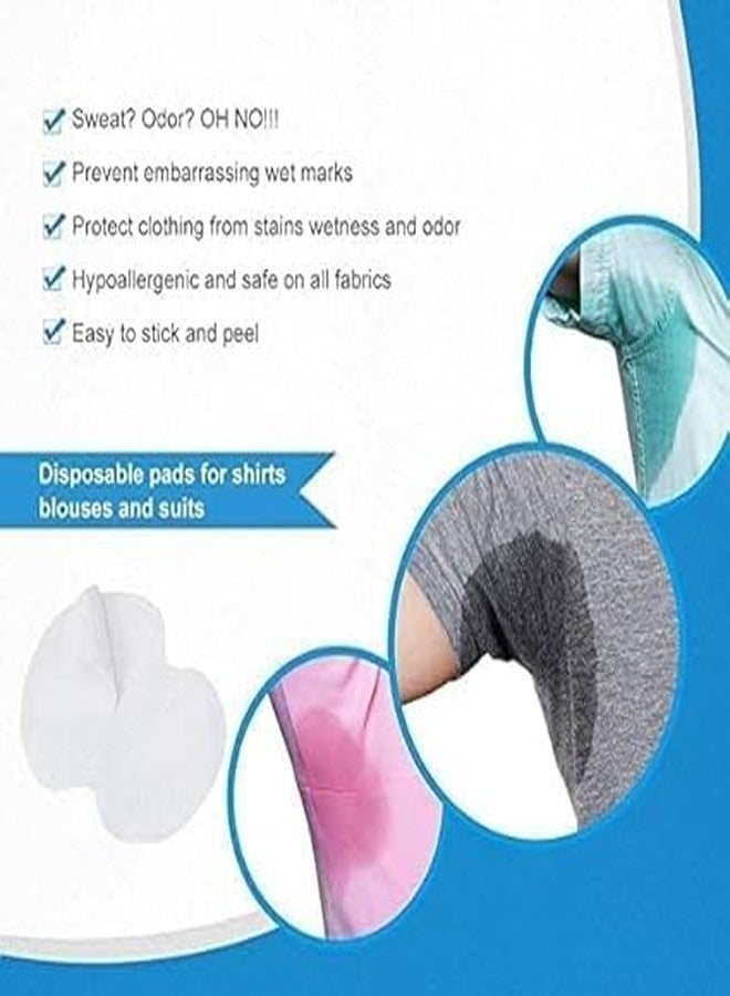 MECGREEN Disposable Underarm Sweat Pads for Men Pack of 60 | Women - Highly Absorbent, Cotton, Anti-Allergic, Anti-Bacterial, and Odor-Control Underarm Sweat Pads, Peel-off - Image 5