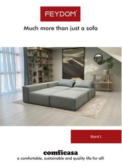 COMFICASA FEYDOM BARD L Modular Sofa : Dhalia Pearl  - Image 5