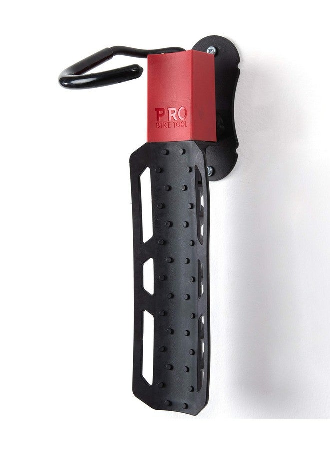 PRO BIKE TOOL Swivel Bike Rack - 2 Pack Indoor Wall Mount for Bicycles in Home and Garage - Vertical Hanging Rack for Space-Saving Storage - Secure Hook for MTB, Road, Hybrid and Kids Bikes - Image 1