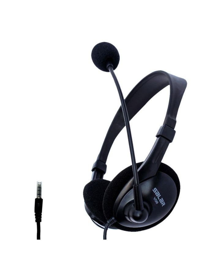 BURAQ Salar V58 Headset Headphone 3.5mm Game Microphone Headset(Single Plug)  - Image 1