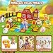 GobiDex Magnetic Tiles with Farm Animals Building Blocks STEM Sensory Toys for Indoor Outdoor and Travel Play Educational Magnet Toy Gift for Preschool Kids Ages 35 48 - Image 4
