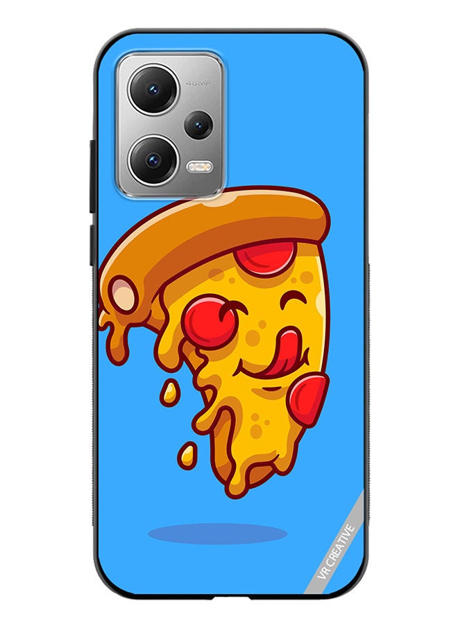 VR CREATIVE Protective Case Cover For Xiaomi Redmi Note 12 Pizza Design Multicolour - Image 1