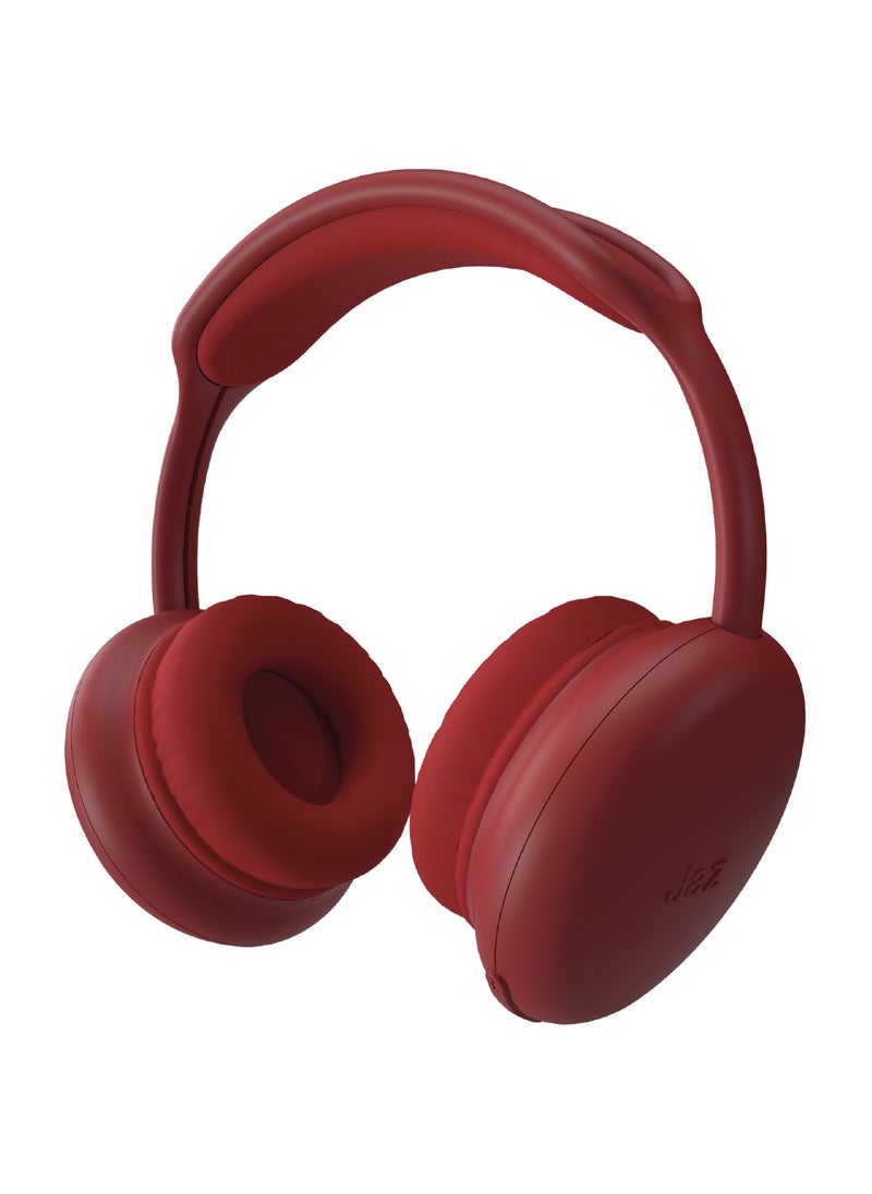Premium Wireless Headphone with soft ear cushions and built-in microphone, Adjustable wireless headphones, 16 hours of battery life on one charge integrated control for music and calls maximum comfort