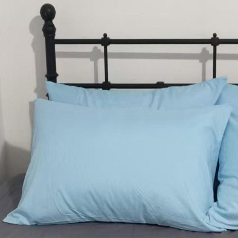 LEISUREWEEK Premium Queen Pillowcases 4 Pack - Ocean Blue Standard - Ultra Soft 1800 Thread Count Microfiber- Double Brushed - Allergies Free - Wrinkle Resistant Pillowcase - Image 5