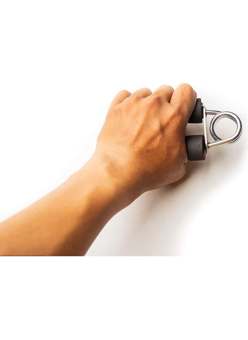 Generic - Hand Grip Strengthening Tool A hand exercise tool made of soft sponge. The Hand Grip Strengthening Tool is distinguished by its ergonomic design that fits the shape of the hand, which helps to achieve maximum comfort during exercise. Two pieces - Image 1