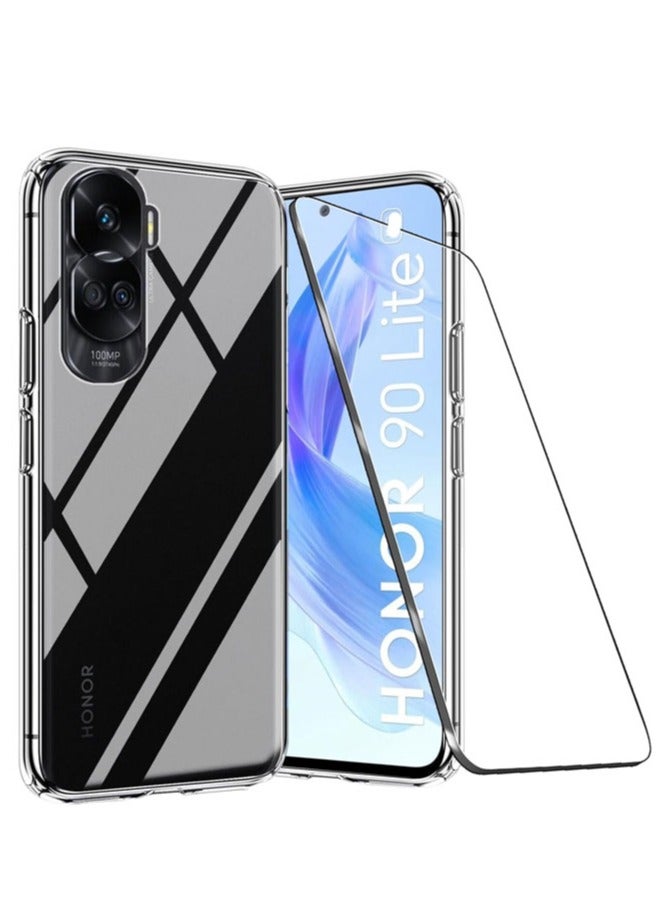 Screen protector for Honor 90 LITE to protect phones from shocks and scratches Made of tempered glass distinctive phone accessory - Image 1