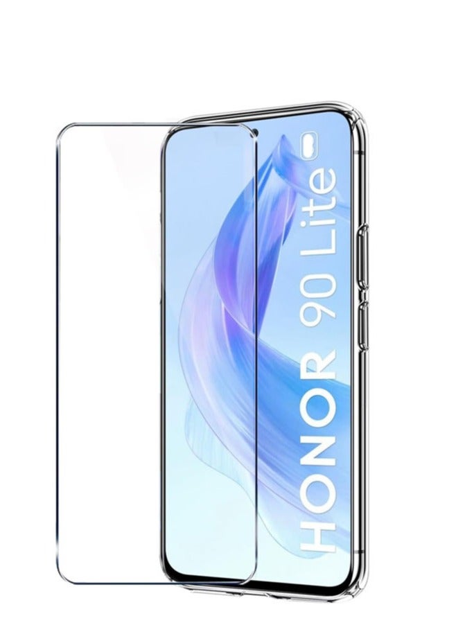 Screen protector for Honor 90 LITE to protect phones from shocks and scratches Made of tempered glass distinctive phone accessory - Image 2