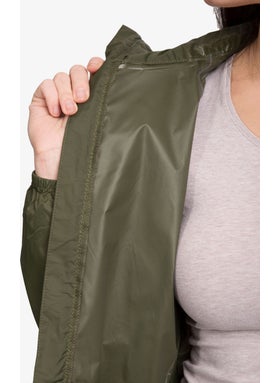 Trespass Qikpac Green Raincoat UAJKRAI10001-MS1  - Image 3