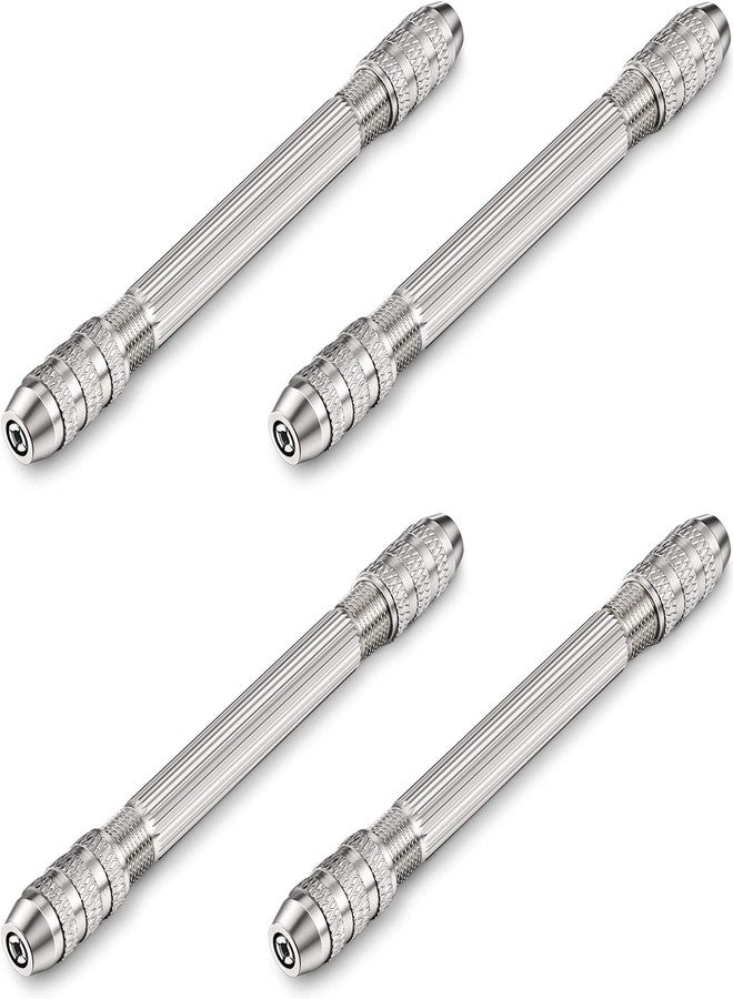 Zhehao Double Ended Pin Vise DIY Hand Drill Pin Vise Resin Drill Wire Twisting Tools with Copper Collet Copper Jewelry Making Tools for DIY Hairpin Keychain Bracelets Necklace - Image 1