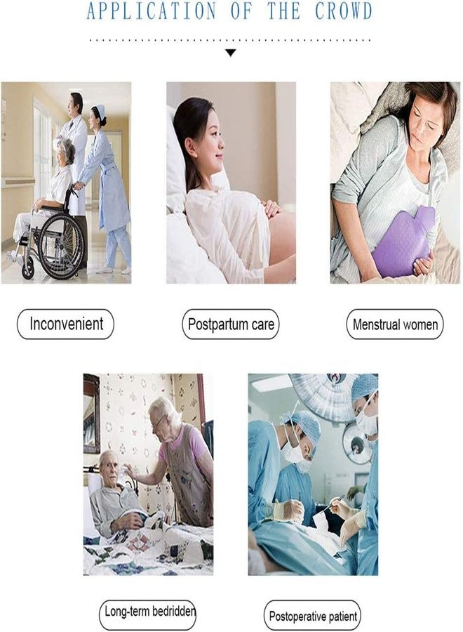 Tinkle Med Maxsorb Disposable Underpads/Under Sheets, Incontinence Bed Pad/Mat/Cover/Pee Pad, Waterproof & Absorbent Bed Wetting Protection Sheets for Adults Patients & Hospitals, Blue, 60x45cm, 11 Pc - Image 3