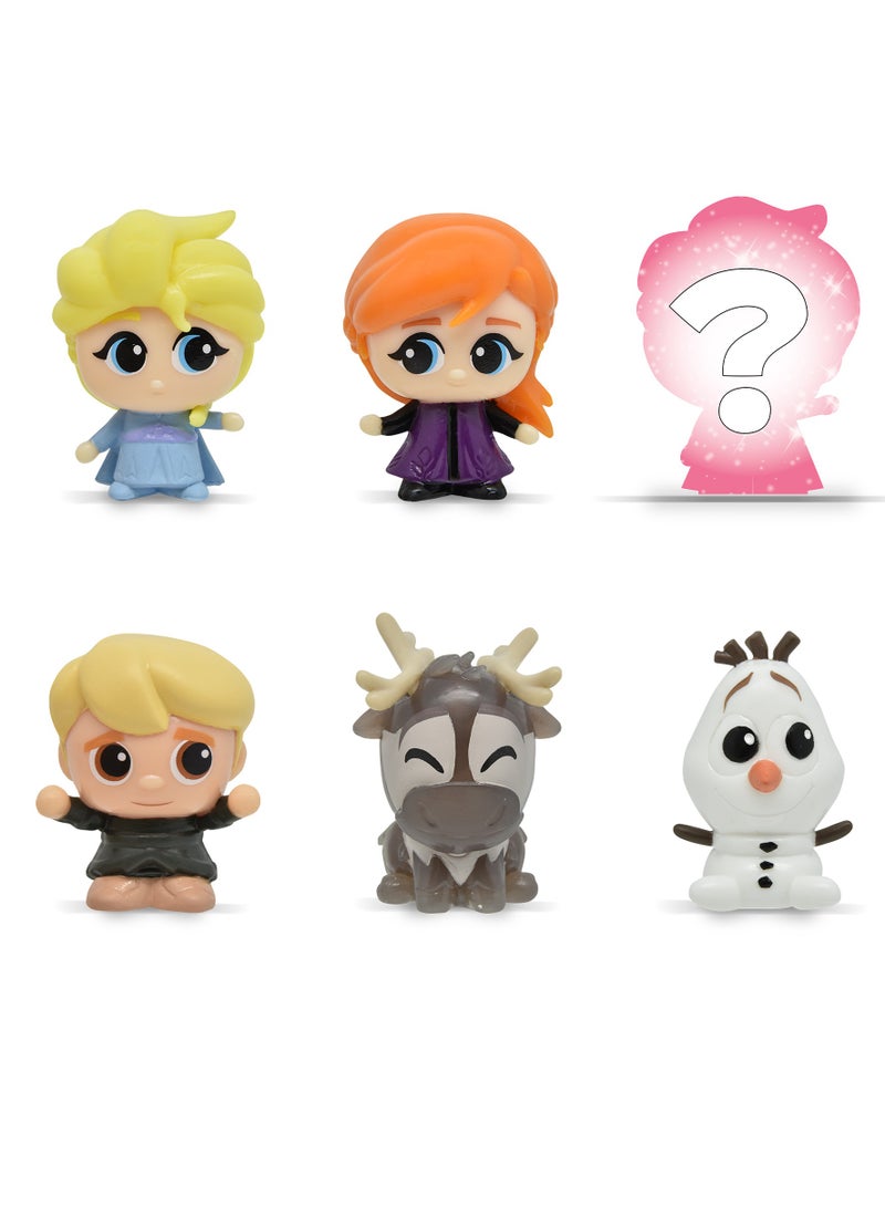 MASHEMS Mash’ems Disney Frozen Surprise Squishy Toy – Series 7 Capsule Ball (1 Piece Only) with Random Character | Elsa & Anna Collectible Squishy Dolls for Kids 4+ - Image 2