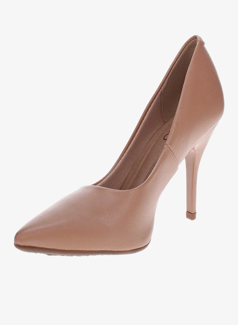 Beira Rio Nude Low Heels Pump for Women – Elegant Office Heel Shoes & Classic Pumps for Girls for Women | Best Price UAE