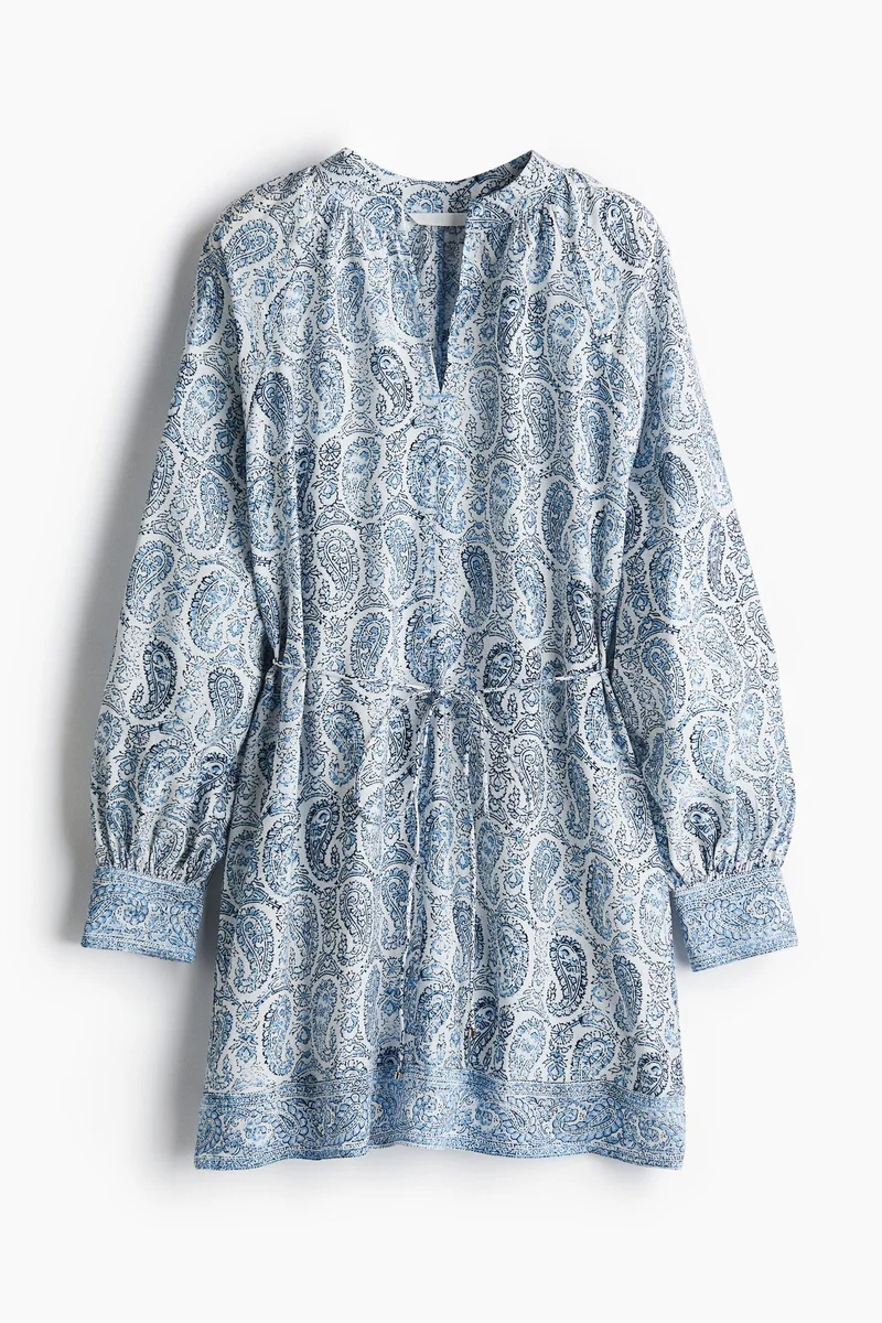 H&M Paisley Print Mini Dress