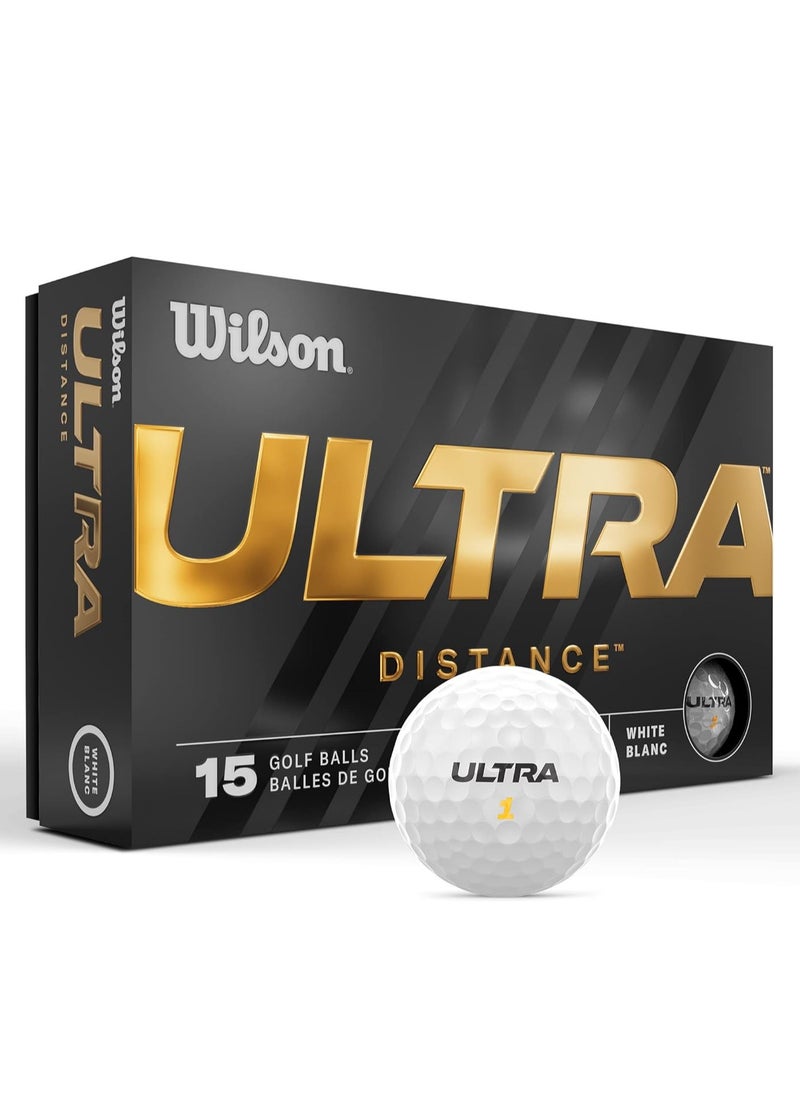Wilson Ultra Distance 15 Golf Balls  - Image 1