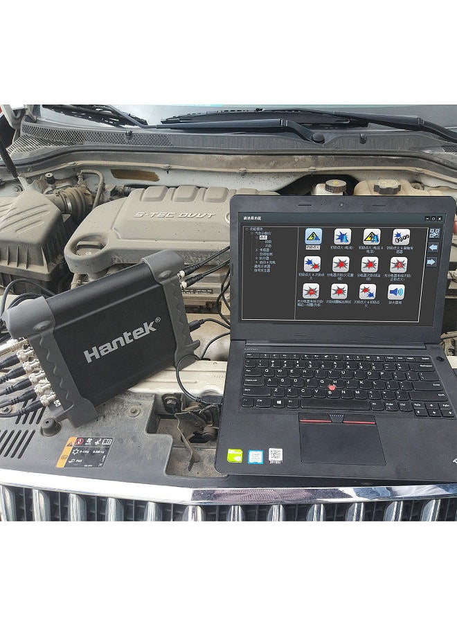 Lepmerk - Hantek 1008C 8 Channels Automotive Diagnosis Equipment Car Diagnostic Oscilloscope Automobile Diagnostic Programmable Signal Generator Automobile Special Oscilloscope 8CH 2.4MSa/s 100kHz - Image 1