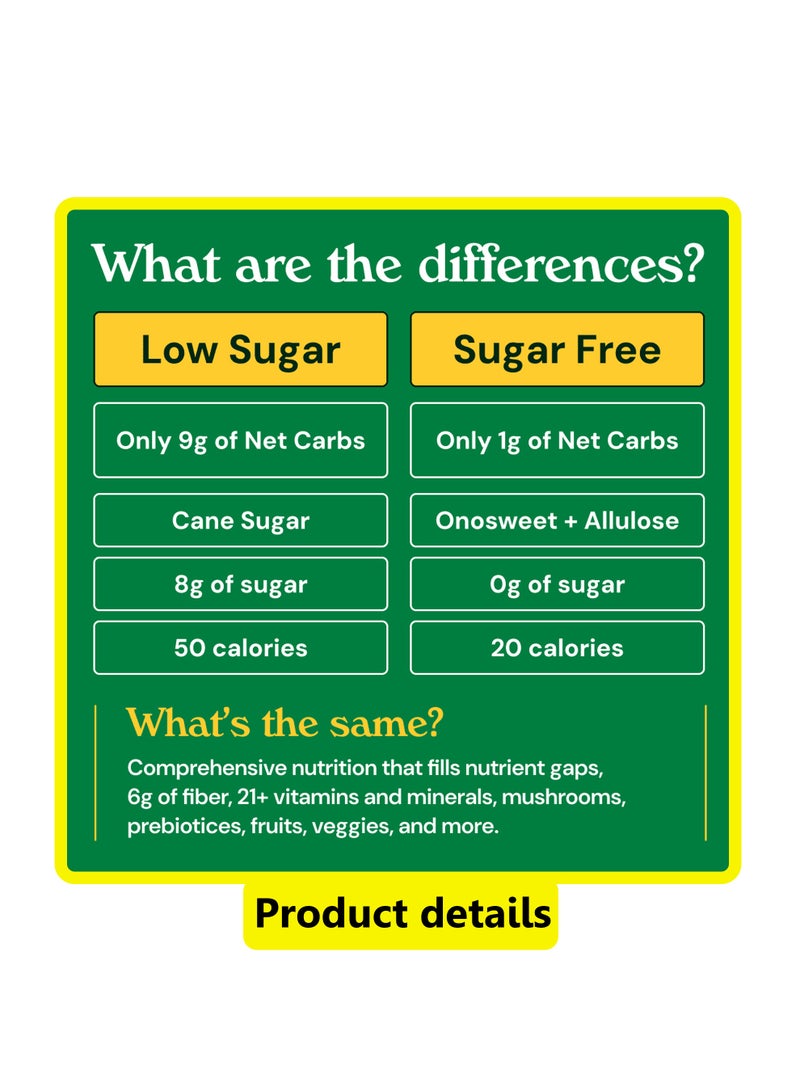 Grüns Adults Super Greens Multivitamin Gummies, Superfood Vitamin Gummy Bears with Spirulina, Chlorella, Prebiotic Fiber for Digestive Health, Adaptogens Supplement, 20 Vitamins & Minerals, 28 Count - Image 5