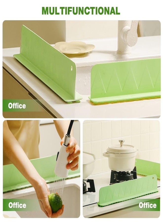 KANISYA Kitchen Sink Water Splash Guard 50CM | Flexible Silicone Anti-Splash Baffle with Strong Suction Cup | Countertop Water Blocking Barrier | Kitchen Sink Tools & Accessories - Image 4