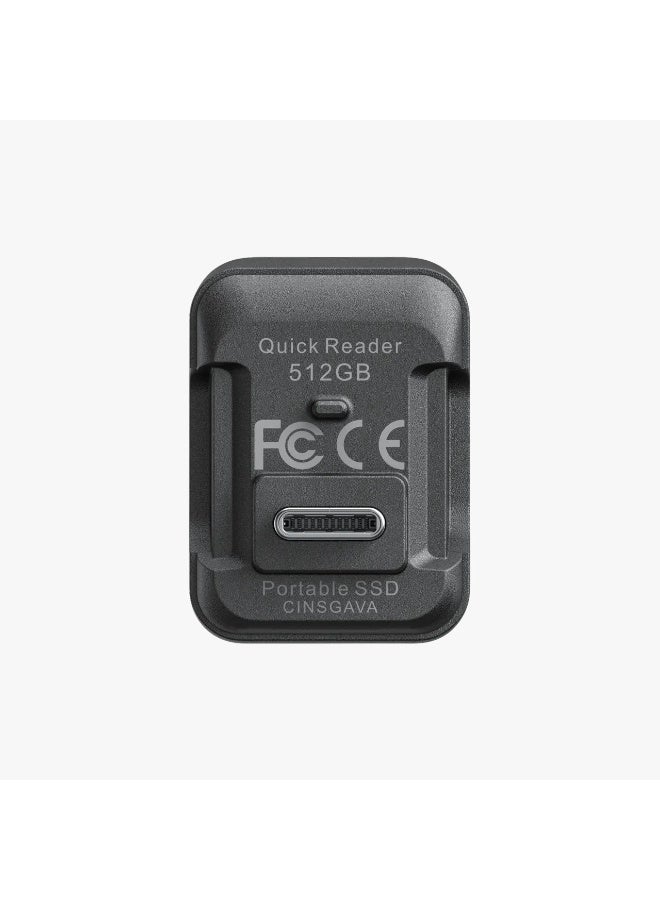 Insta360 Lexar 512GB Portable SSD Quick Reader – 420MB/s High-Speed External Storage, Compact & Lightweight, Compatible with Insta360 X5, Ace Pro 2 & X4 Air - Image 3