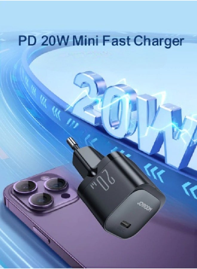 Generic - Mini charger head (JR-TCF02) supports 20W fast charging - for all iPhone phones - Image 1
