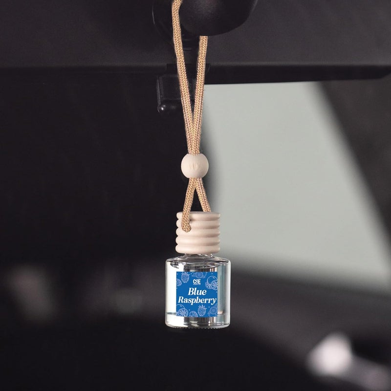 CE CRAFT زيت عطر معلق للسيارة من CANDECraftCo، معطر سيارة للزيوت العطرية، روائح عطرية للعلاج بالروائح للسيارة، موزع طويل الأمد (توت أزرق) - Image 2