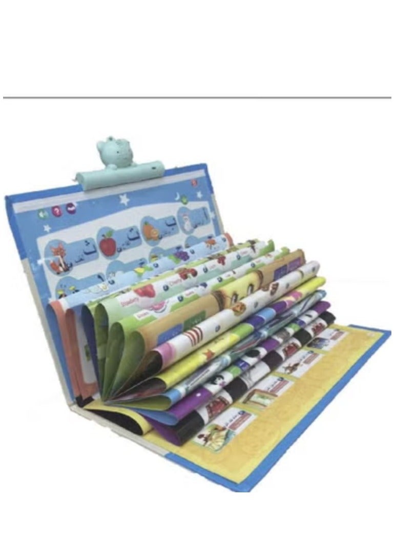 Early Learning Book E-Book,Point Reading Book,Pre-School Bilingual Electronic Sound Book,Children's Educational Toys Drawing Boards - Image 3