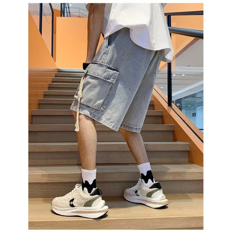 Unisex Casual Daily Denim Jeans - Image 1