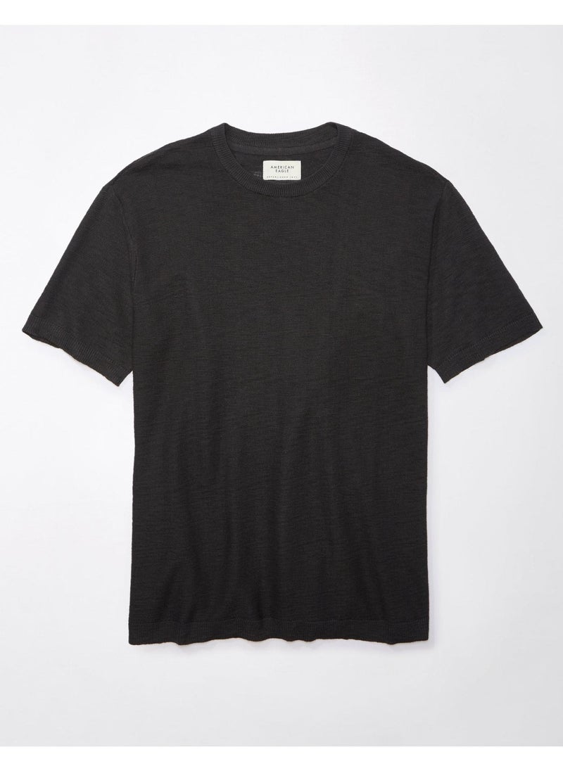 Casual Short Sleeve Sweater T-Shirt