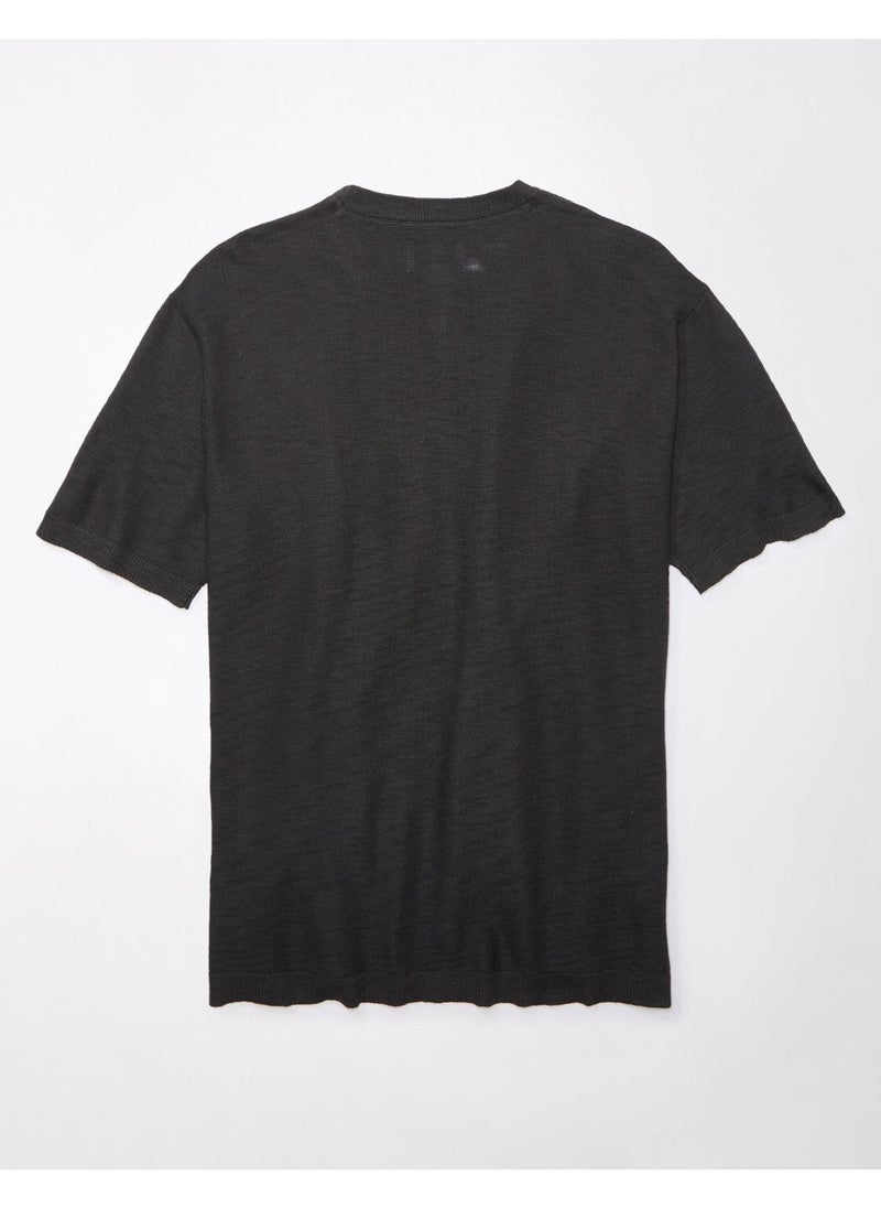 Casual Short Sleeve Sweater T-Shirt