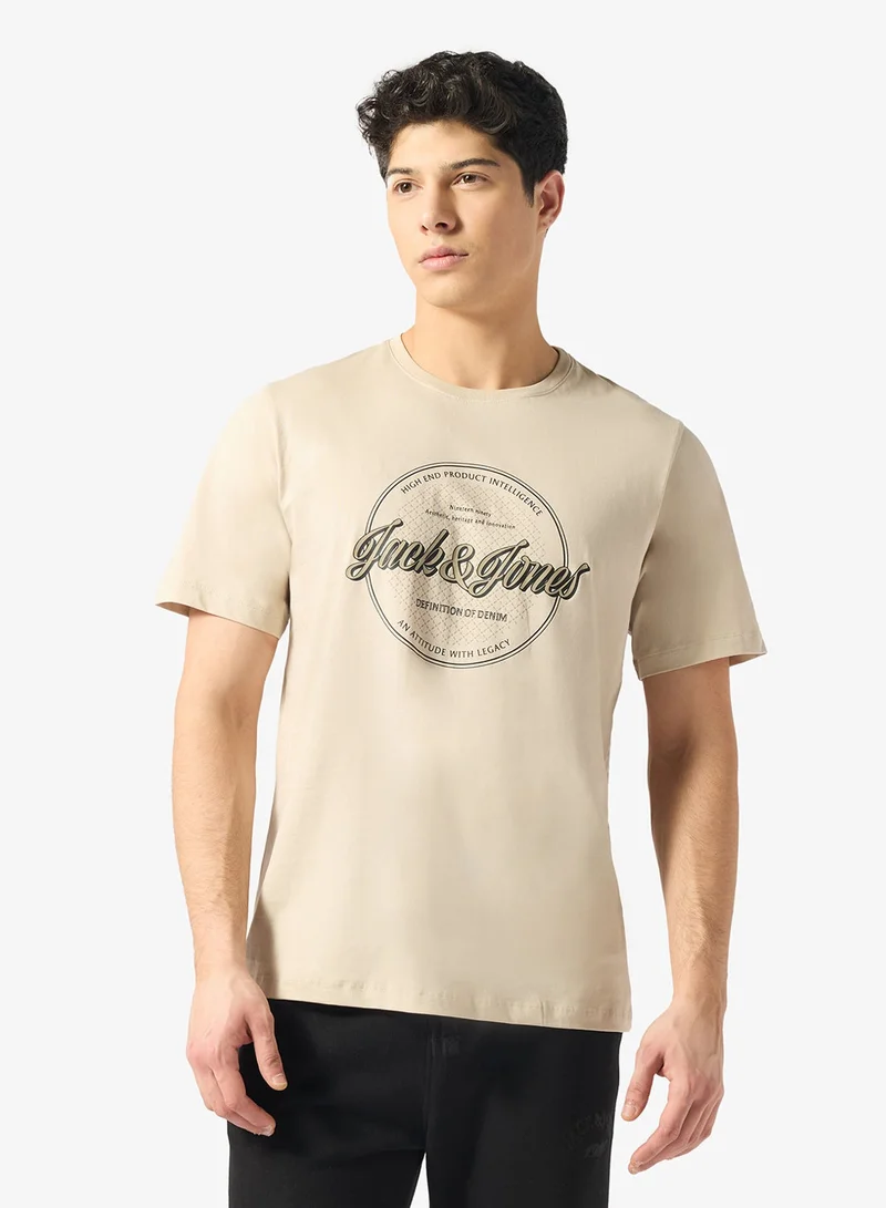 Graphic Crew Neck T-Shirt