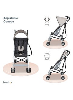 Multicolor Lightweight Rex Buggy Stroller With Compact Foldable Canopy, Shoulder Strap For 6-36 Months - pzsku/Z06166F88377D11EC442CZ/45/_/1693312687/e4827163-21f7-4000-82bb-02b5a76b195e