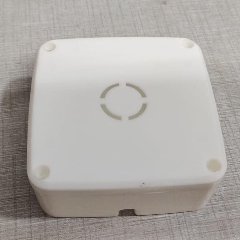 PVC Junction Box 4 x 4 with brass screws Pack of 5  - Image 4