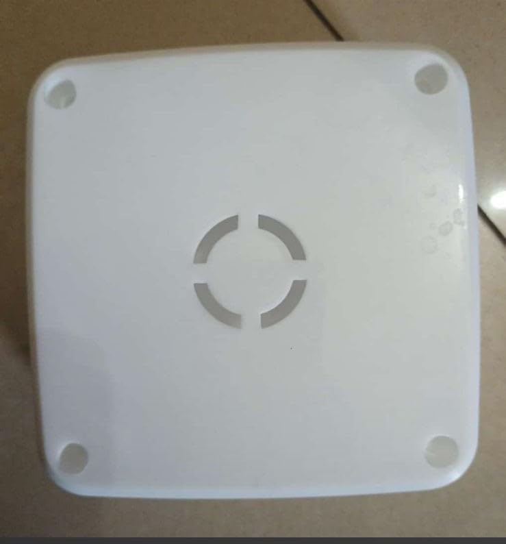 PVC Junction Box 4 x 4 with brass screws Pack of 5  - Image 2