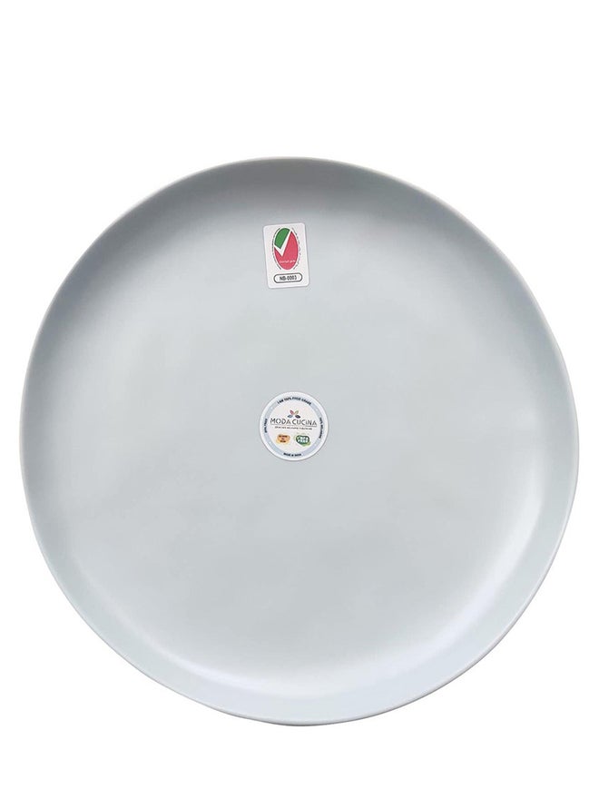 MODA CUCINA طبق عشاء ملامين مودا كوتشينا - أزرق 27 سم - Image 1