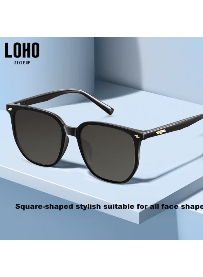 Loho Polarized Uv Protection Sunglasses Gm Sunglasses Sunscreen High-end Sense Internet Celebrity Glasses Lh013623 Gentle Rice - Image 3