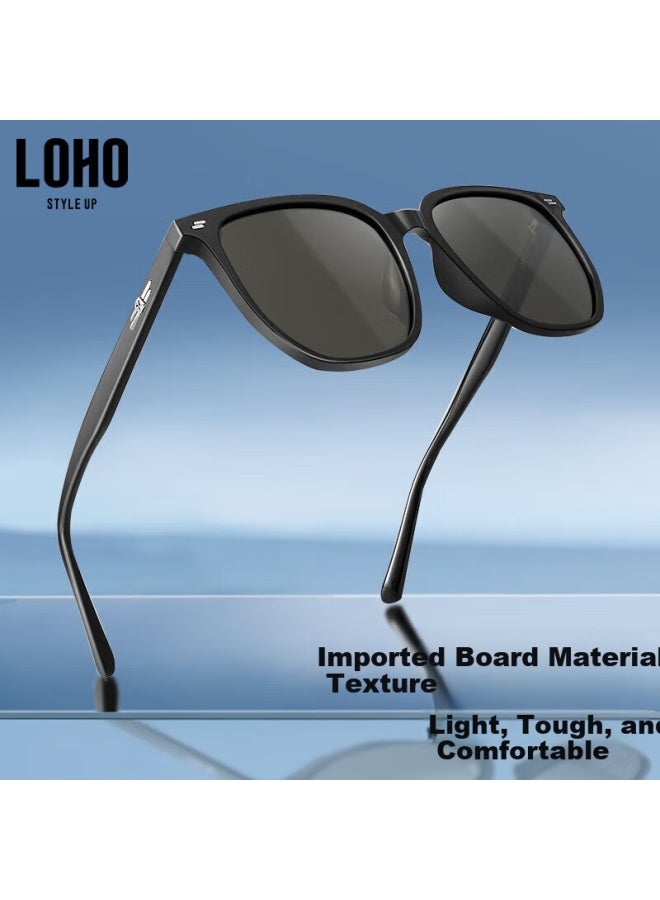 Loho Polarized Uv Protection Sunglasses Gm Sunglasses Sunscreen High-end Sense Internet Celebrity Glasses Lh013623 Gentle Rice - Image 4