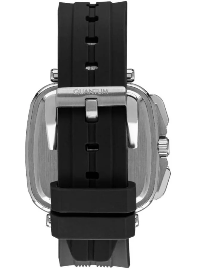 Quantum Quantum Powertech Analog Black Dial Men's Watch-PWG1014.351