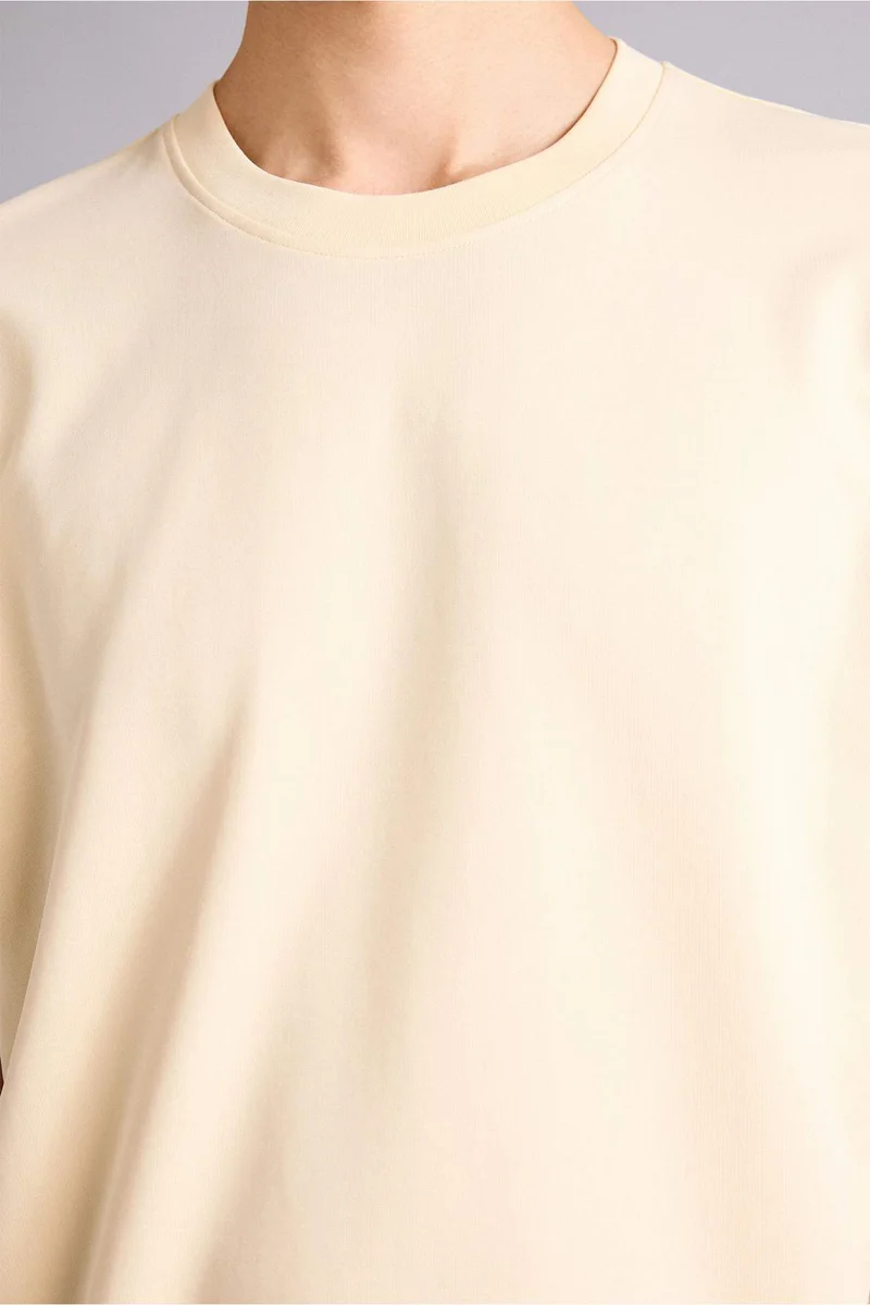 Defacto  Crew Neck Oversize Basic T-Shirt  | Best Price UAE