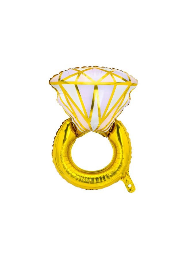 PartyDeco Foil balloon Ring, 60x95cm, mix - Image 1