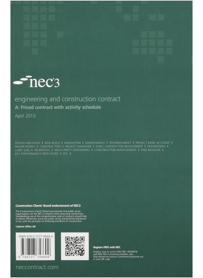 NEC3 Engineering and Construction Contract Option A: Price contract with activity schedule  - Image 2