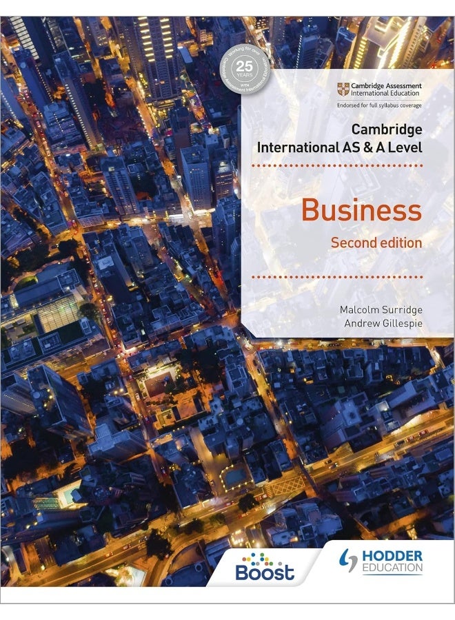 Cambridge International AS & A Level Business Second Edition  - Image 1