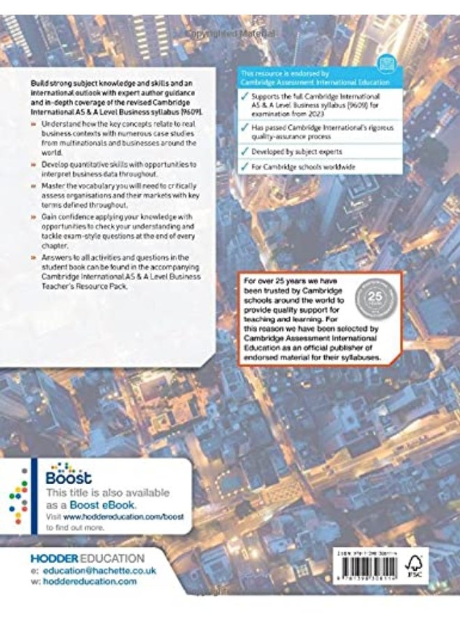 Cambridge International AS & A Level Business Second Edition  - Image 2